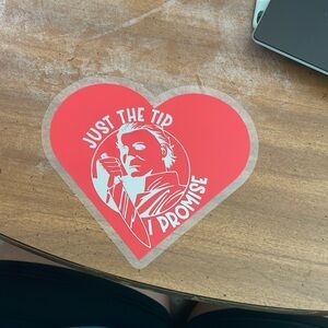 Just the tip Michael Myers’s vinyl decal
